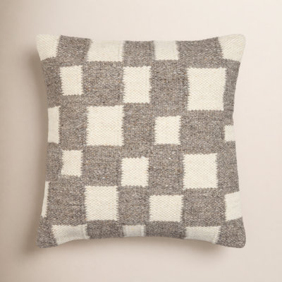 Leonida Geometric Cotton Blend Throw Pillow
