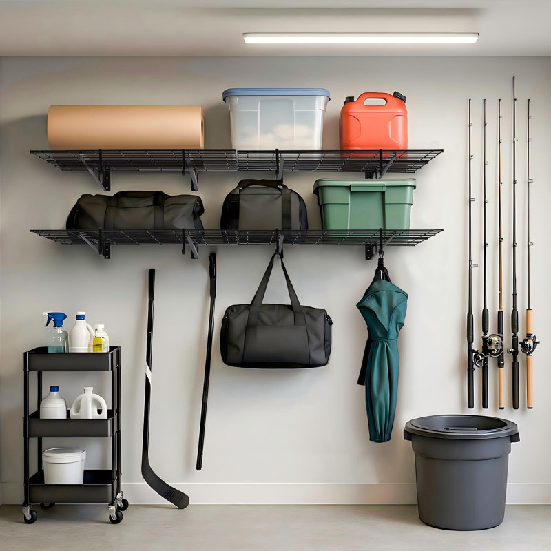 182.9cm W Metal Storage Rack