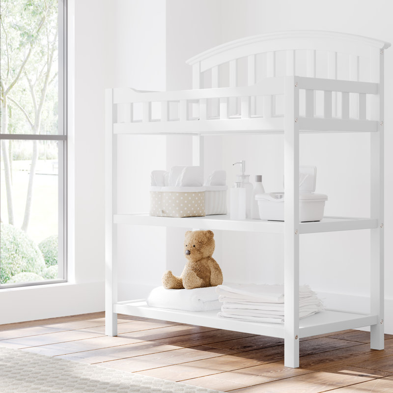 Graco Changing Table with Pad, White