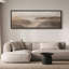 Art graphique de paysage abstrait brun clair, images murales neutres, impression numérique sur toile giclée sur toile-111653332-111653330