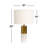 Rhoda Marble & Gold Table Lamp