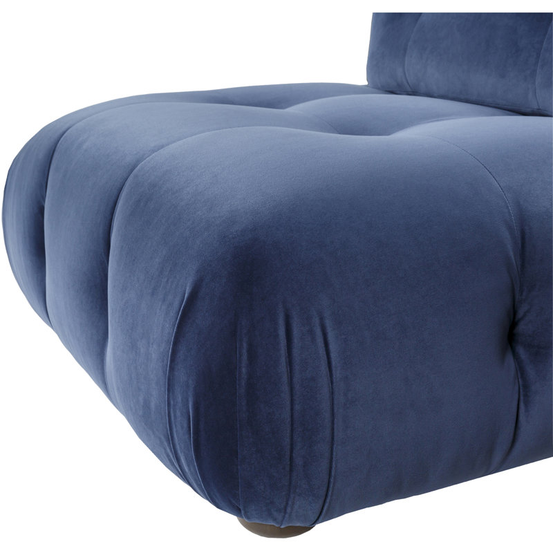 Bernabe Modern Modular Chair, Navy