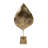 14X5.5X31" Decorative Leaf Sculpture