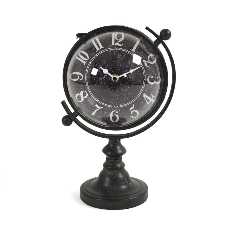 Horloge de table en fer
