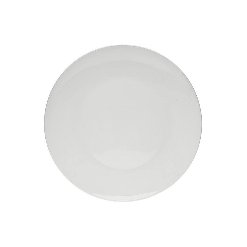 Assiette à salade en porcelaine tendre 9 po Lune