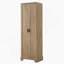 Armoire de rangement avec portes et tablette réglable pour la salle de bain