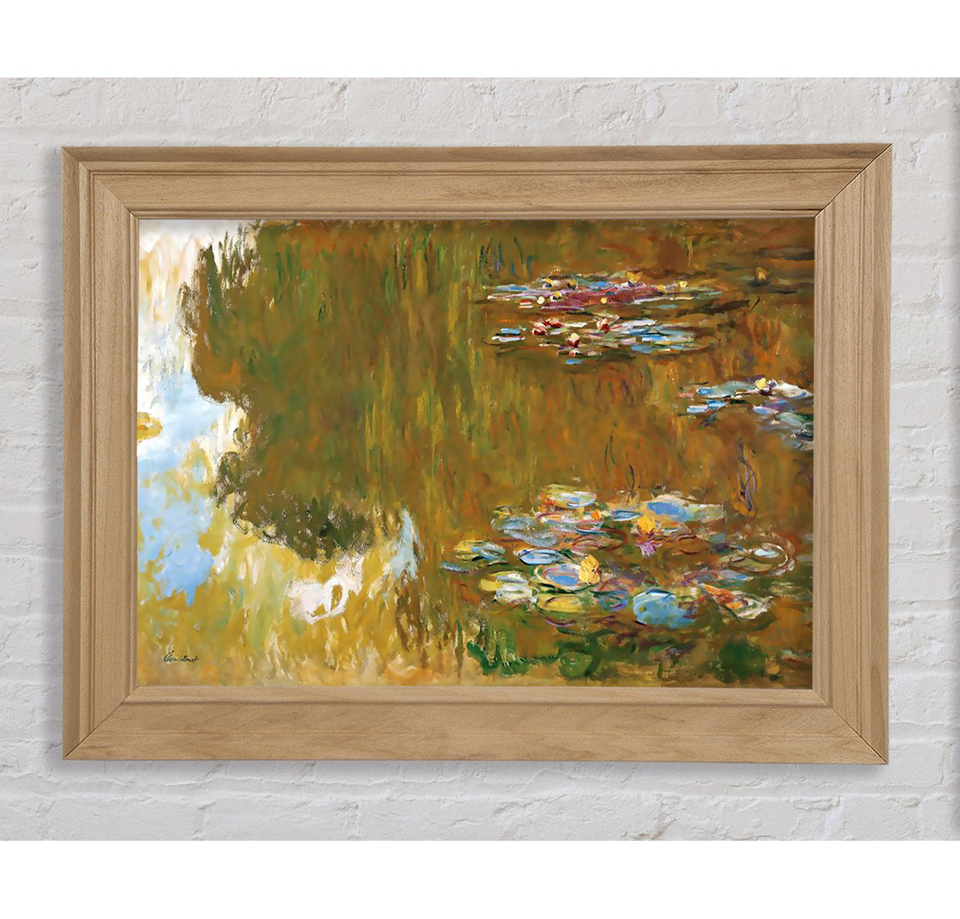 Monet Die Seerose Ponda - Druck