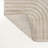 Alaiha High-Low Minimalist Curve Geometric Beige/Cream Indoor/Outdoor Rug-241946371