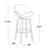 Najrin Fixed-Height Faux Leather Bar & Counter Stool with Bent Wood Legs & Square Footrest (Set of 2)-1587732809-1572220466