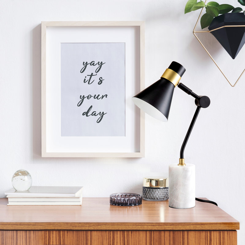 Delapaz Marble Desk Lamp