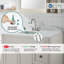 Robinet pour salle de bain à 2 poignées avec ensemble de drain Centres, nickel brossé-45127787
