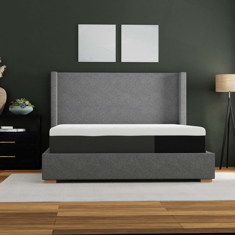 Matelas en mousse viscoélastique imprégnée de gel 12 "Essentials Plush, Lit simple