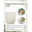 Vase de table en verre frosted Talisha