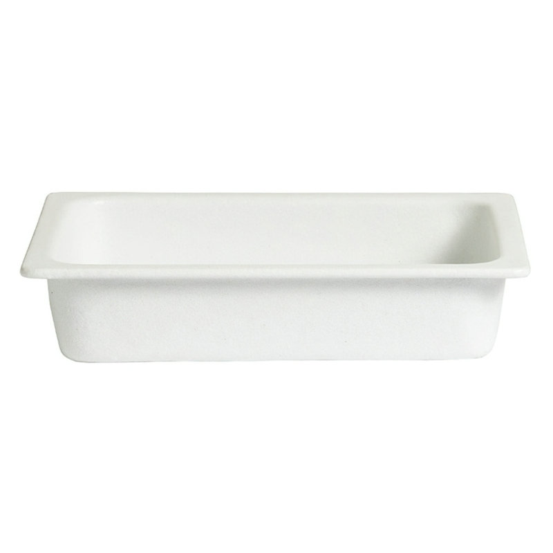 GET Bugambilia 6.3 Quart Food Pan, 10.43" x 12.8", White