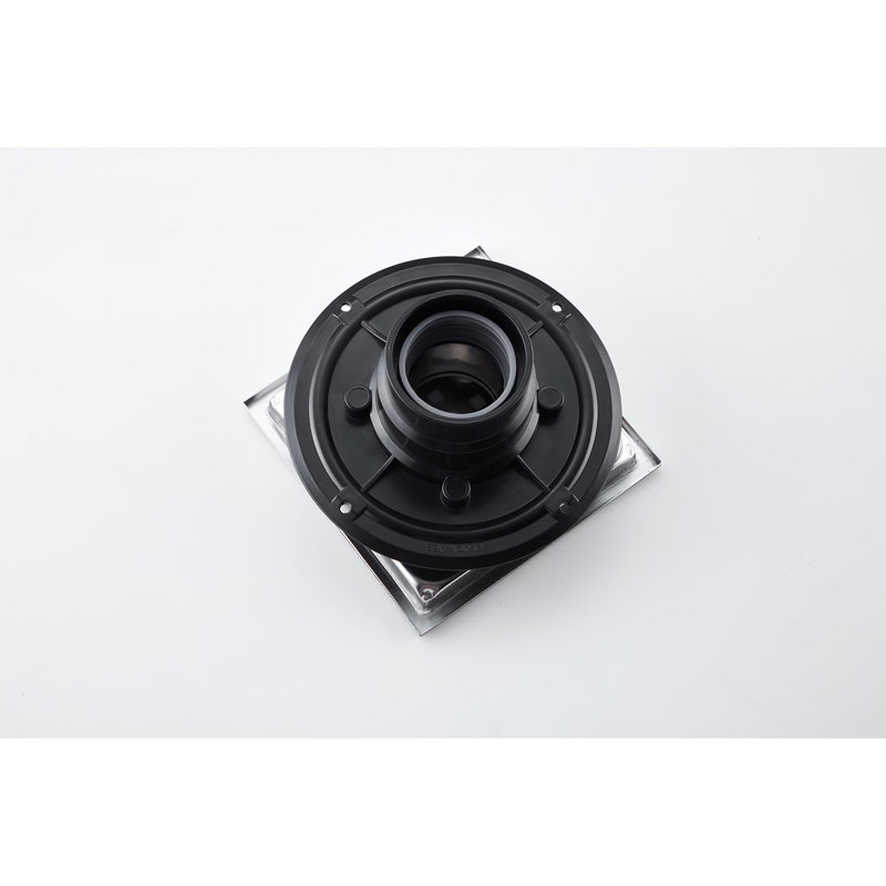 6 Inch Grid Shower Floor Drain - Stainless Steel Square Drain For Bathroom/kitchen/pool