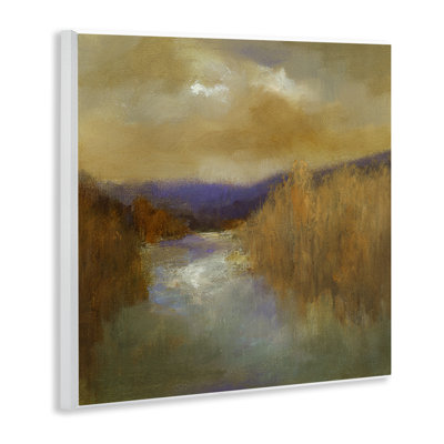 Art mural Moody Shadowed River par Sheila Finch