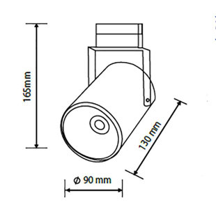 Extra Flat Track Head