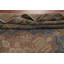 Tapis bleu fait à la main 10 x 13 po