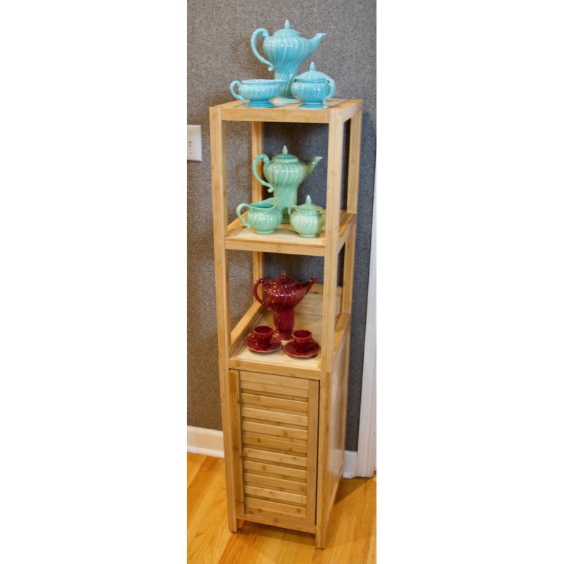 Mitch Solid Wood Linen Cabinet
