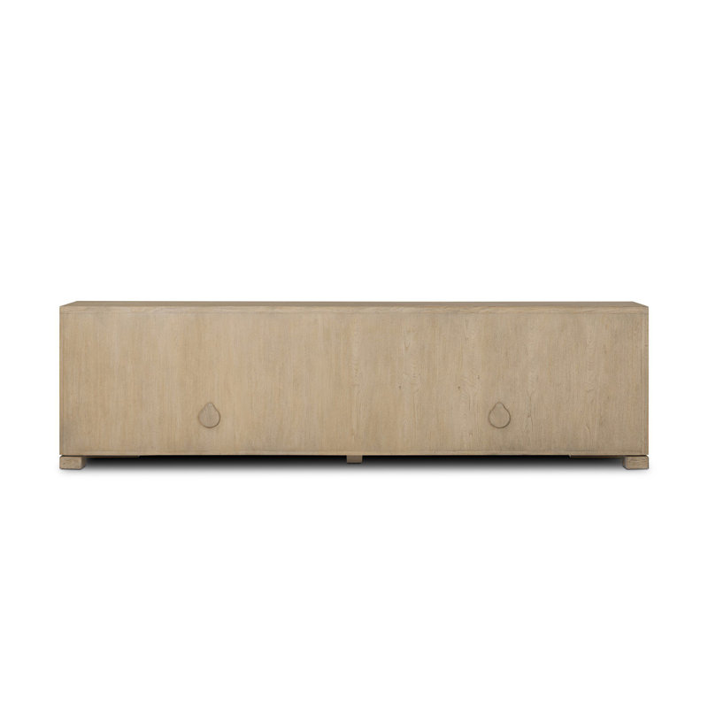 RAMOS MEDIA CONSOLE-BLEACHED OAK