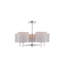 Broseley 5 - Light Shaded Chandelier-949144610-949144611