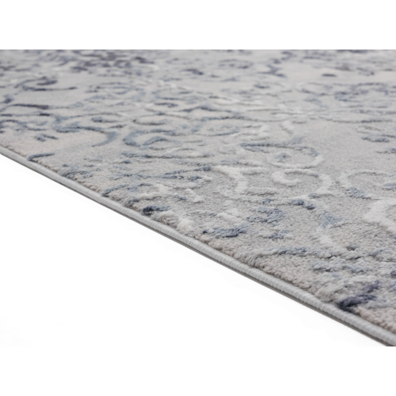 Tapis gris Askov, Rectangle 1 pi 11 po x 3 pi