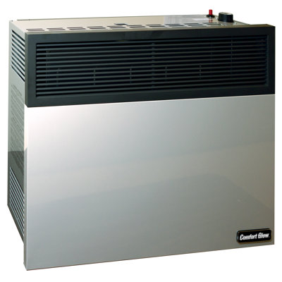 Comfort Glow Direct Vent Natural Gas Heater, 25,000 BTU, 750 Sq Ft - DVN25