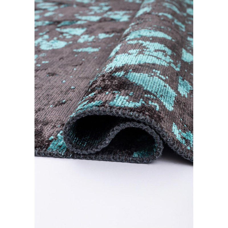 Rapture Abstract Area Rug, Rectangle 9'10" x 14'