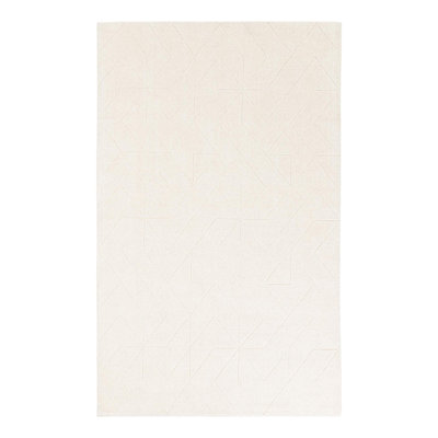 Cyndle Hand-Tufted Wool Geometric Area Rug