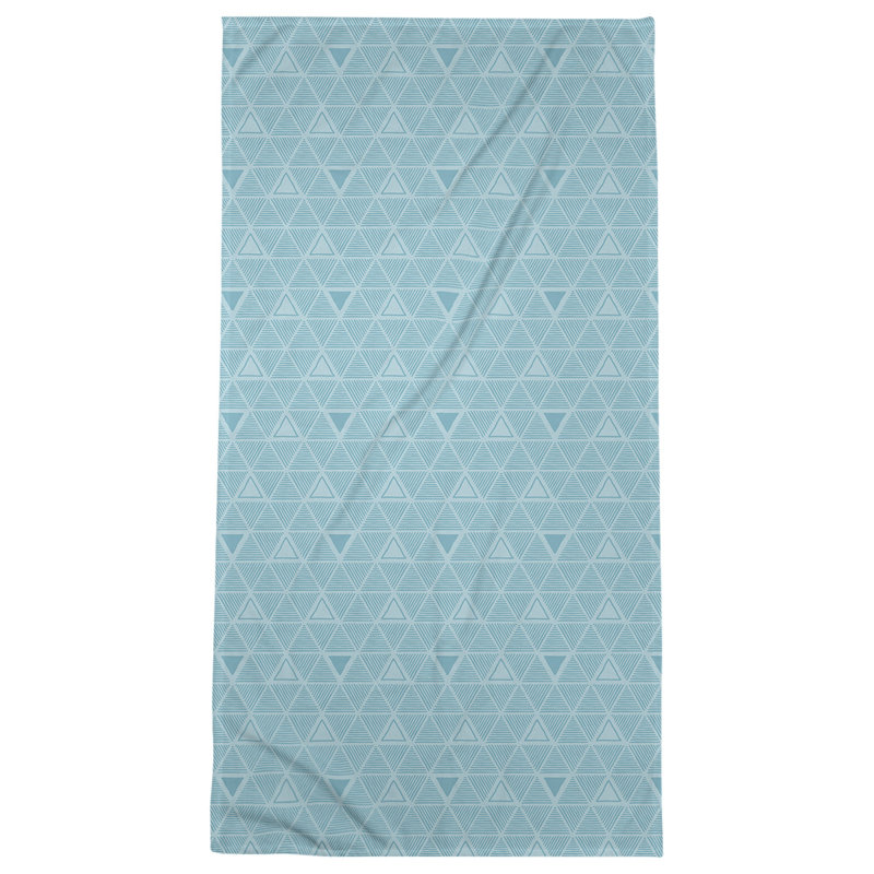 Serviette de bain Classic, Bleu / bleu pâle
