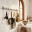 Stainless Steel Rectangle Wall Mounted Pot Rack