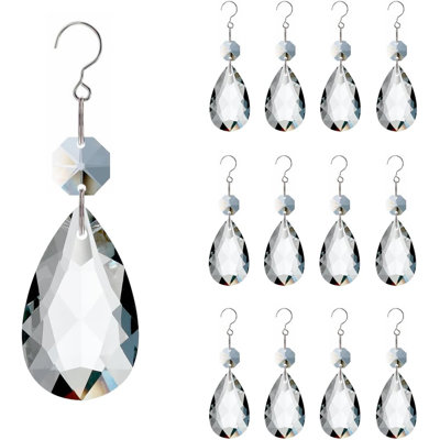 Prismes suspendus en cristal 12 pièces Suncatchers