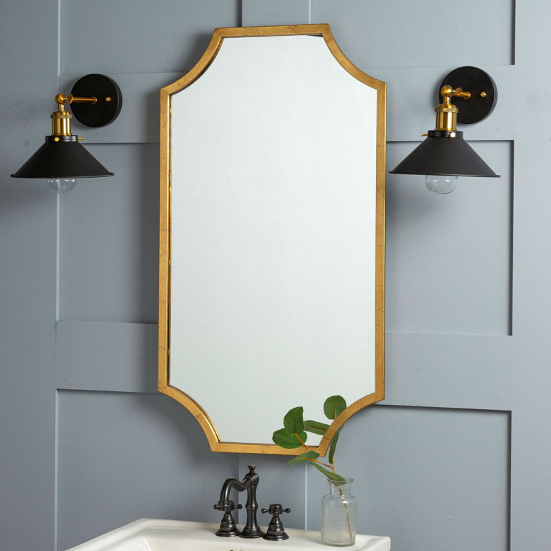 Lina Metal Mirror, Gold