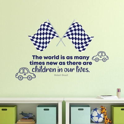 Text & Numbers Wall Decal