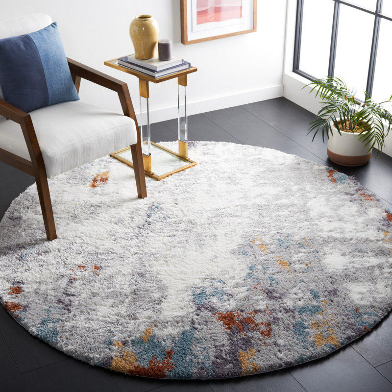Tapis abstrait Jouk Performance, Rond 7 pi
