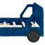 Lit plateforme avec roulettes Car-Style-222923442-222923444