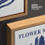 "Flower Market", impression sur toile abstraite et encadrée-108345394-108345397