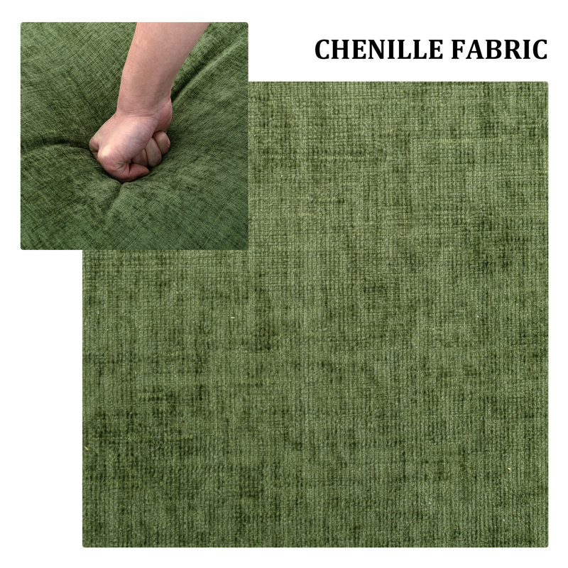 Rayella 49,2 de large, Chenille verte