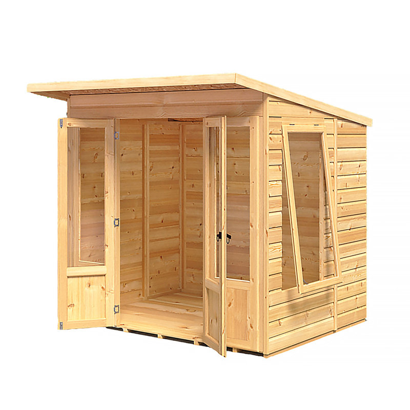 Parham Pent 7 ft x 5 ft Shiplap Summerhouse