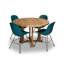 Knightly Outdoor Teak Dining Table