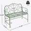 Banc de jardin extérieur - vert