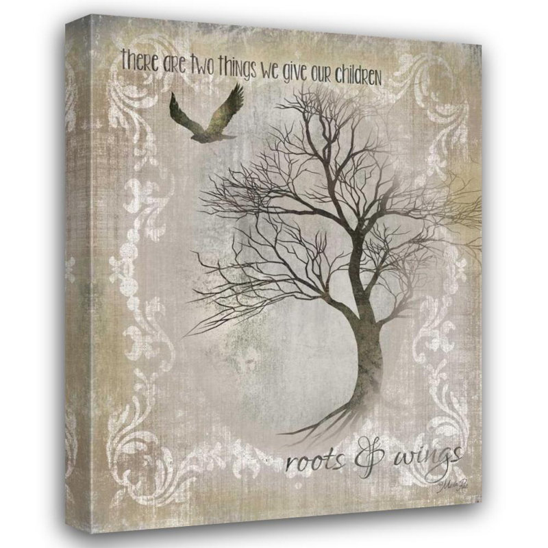«Lark Manor ™ Rae», art sur toile tendue par Marla Gallery: Roots and Wings