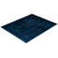 Tapis unique bleu 8 pi 2 po x 9 pi 10 po Yisenia