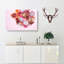Tropical Fruits In Abstract - Wrapped Canvas Print-55301297