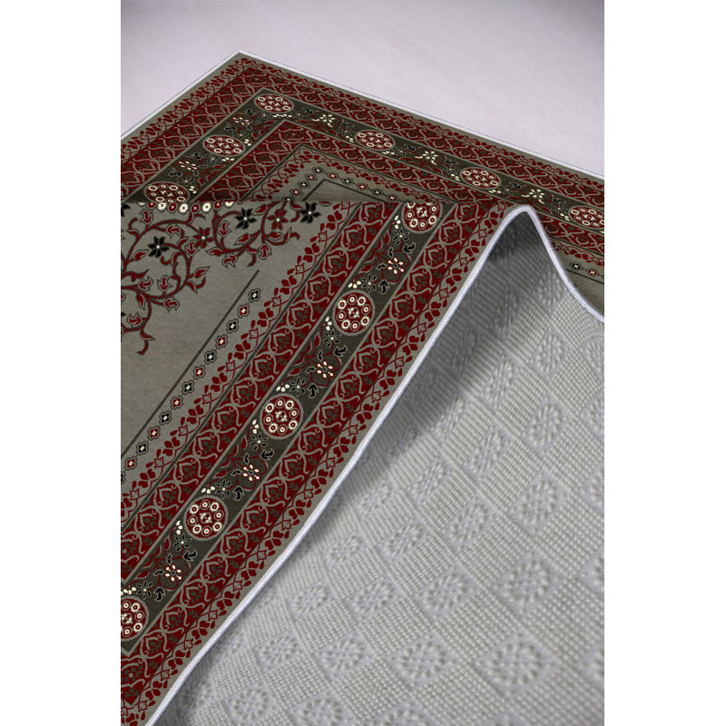 Eco-Friendly Turquoise Area Rug, 4.6 x 7.2 Feet | 100% Polyester, Antibacterial, Non-Slip PVC Dot Underside | Machine Washable, 650 g/m² | Perfect for Living Room, Bedroom & Kids’ Play Areas, Stylish & Durable