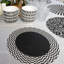 Assiette plate B&W Chevron