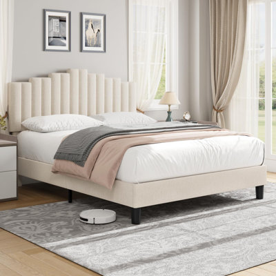 Upholstered Panel Bed