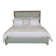 Louise/Lawrence King Upholstered Low Profile Panel Bed