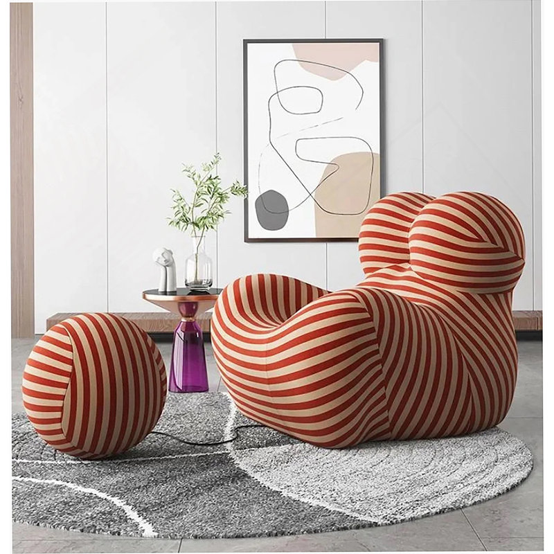 Fauteuil, Rouge