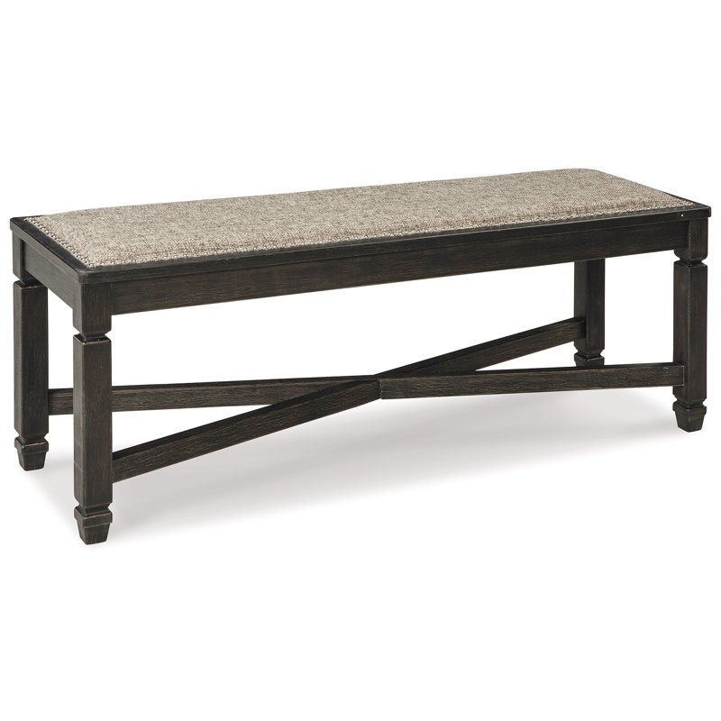 Tyler Creek Dining Bench, Black